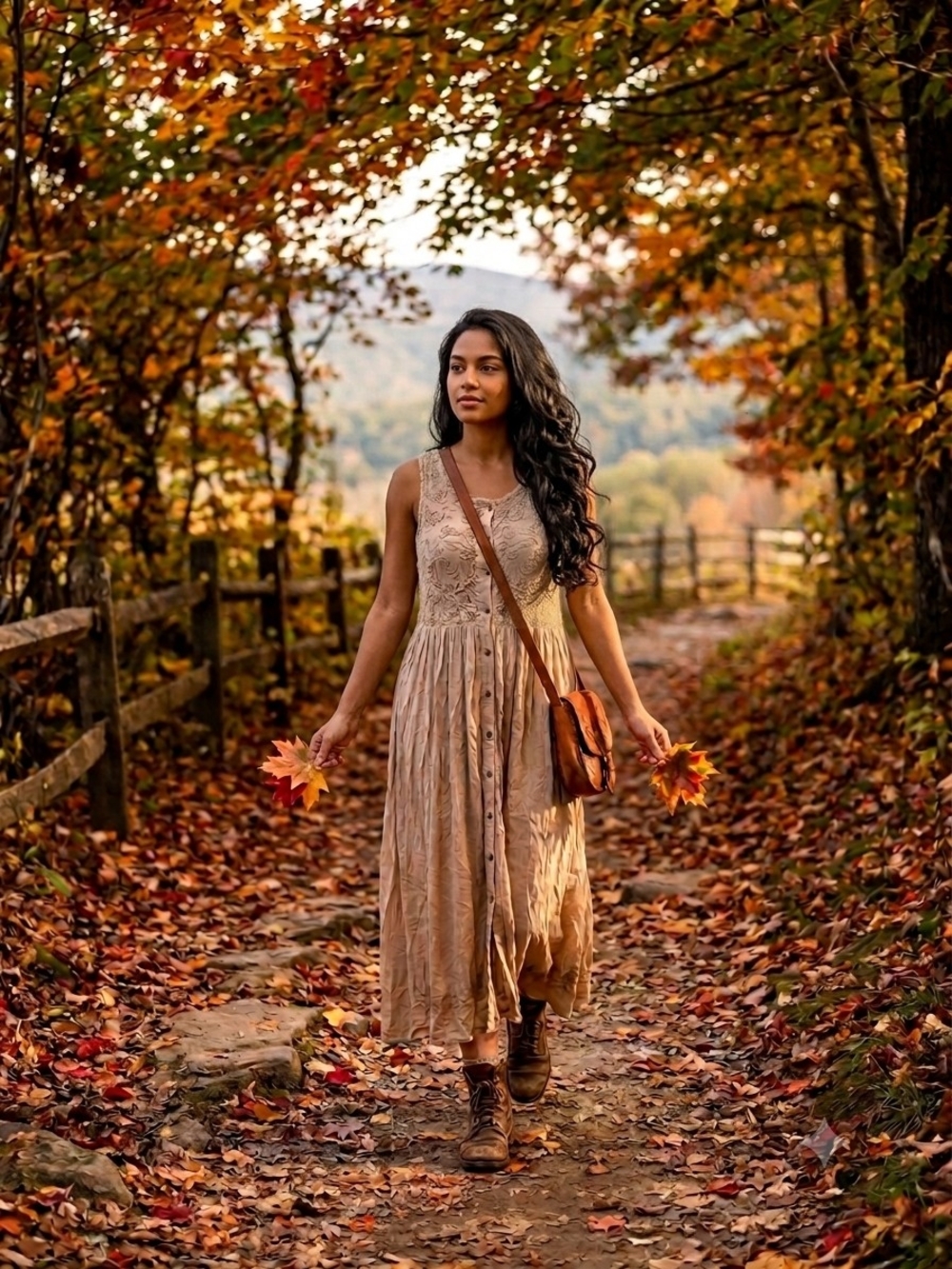 Magic Maxi Dress in Brown
